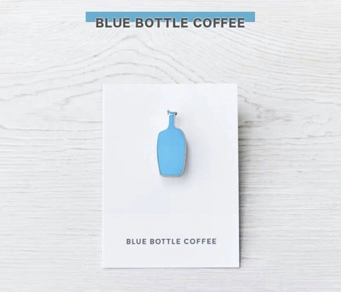 (附發票) 日本藍瓶Blue Bottle Coffee 徽章