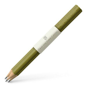 【Graf Von Faber-Castell】繩紋飾 橄欖綠 V118627 鉛筆3支入 /組