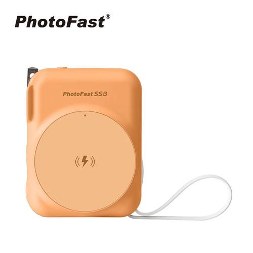 PhotoFastSSB AllDay防爆充 固態行動電源10000mAh 橙送240W編織快充線 C-C