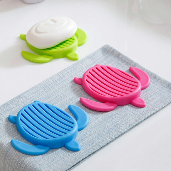 PS Mall 糖果色肥皂盒創意浴室香皂架【J1188】