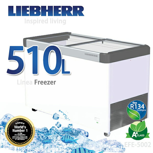 <br/><br/>  LIEBHERR德國利勃 510L玻璃推拉冷凍櫃【EFE-5002】<br/><br/>