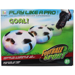 室內漂浮足球 (大)電動懸浮氣墊足球(附電池)/一個入(促199)3222 室內足球-CF127037