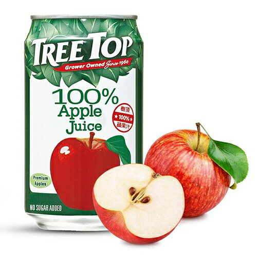 Tree Top 蘋果汁 320 毫升 X 24 罐入