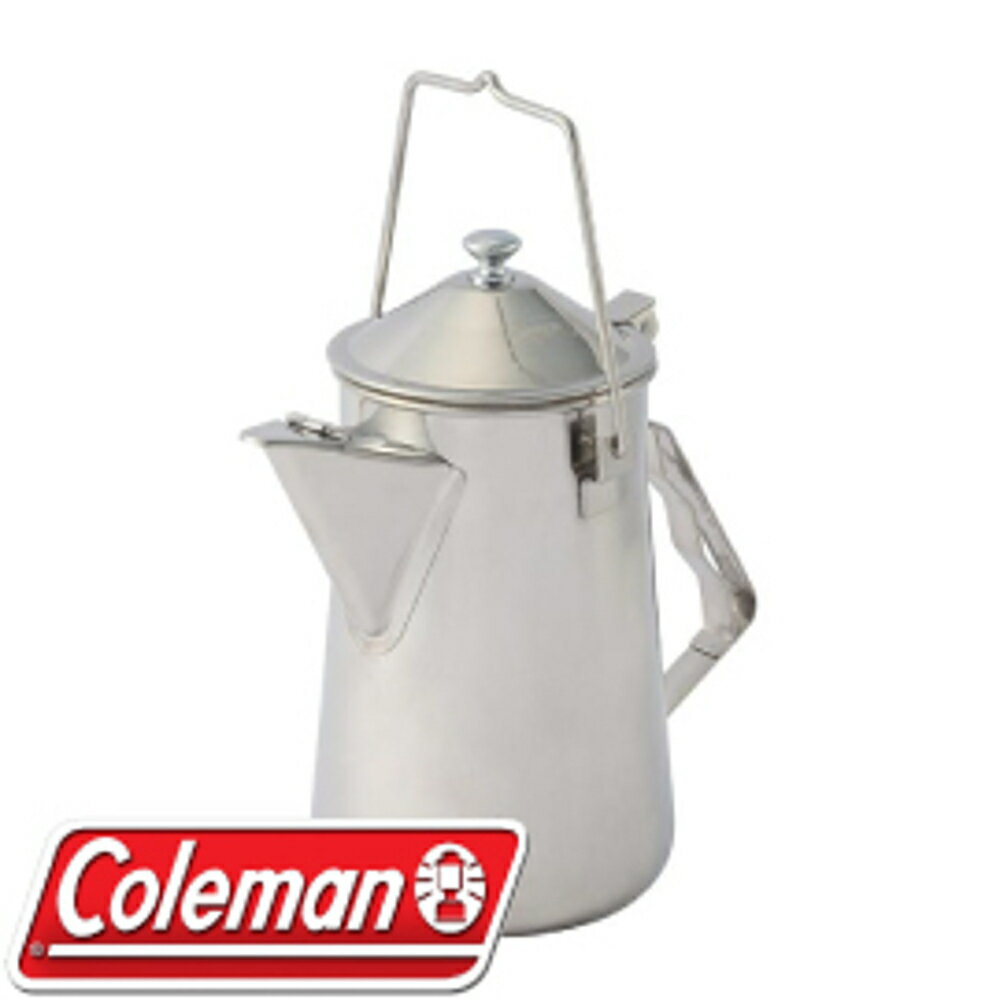 【Coleman 美國 不鏽鋼火爐茶壺】CM-26788/茶壺/水壺/不鏽鋼茶壺