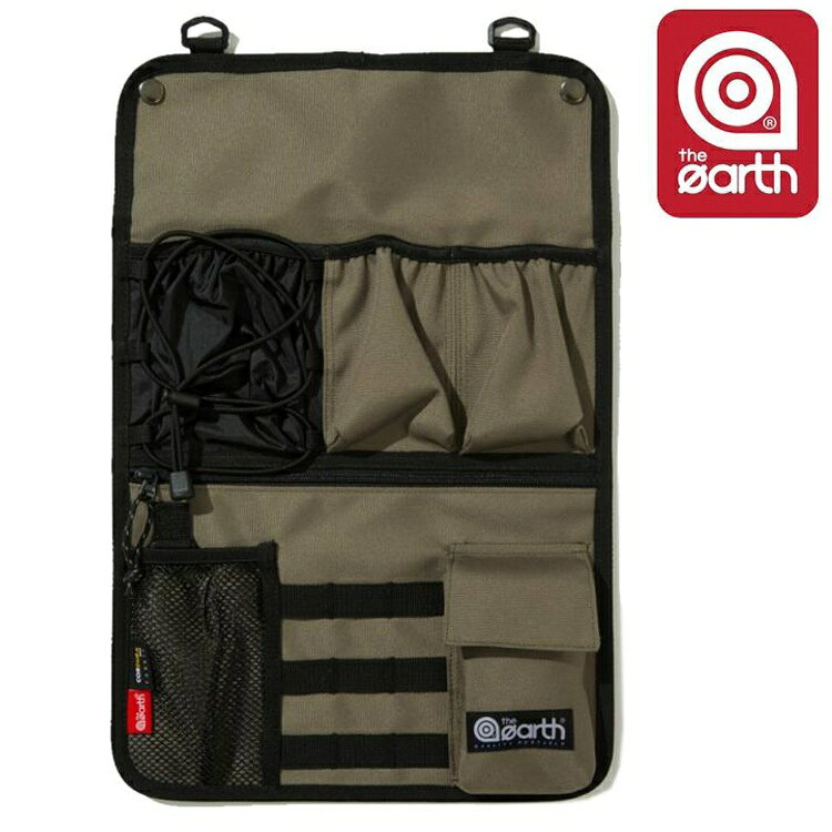 the earth CORDURA 多功能椅側置物袋 TECPDA3 OLF 軍綠