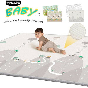 �滿額免運� 華嬰寶寶雙面防滑爬行遊戲墊嬰幼兒客廳環保無味防水耐髒兒童地墊 3款可選
