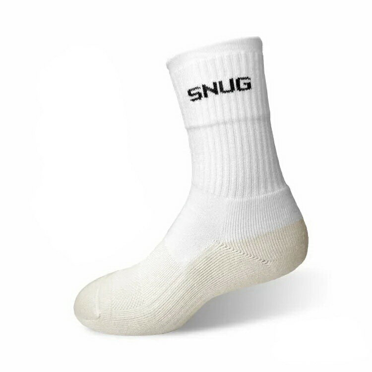sNug S36- 白淨運動除臭襪 厚底 短襪 吸濕 快乾 除臭 台灣製【iSport愛運動】