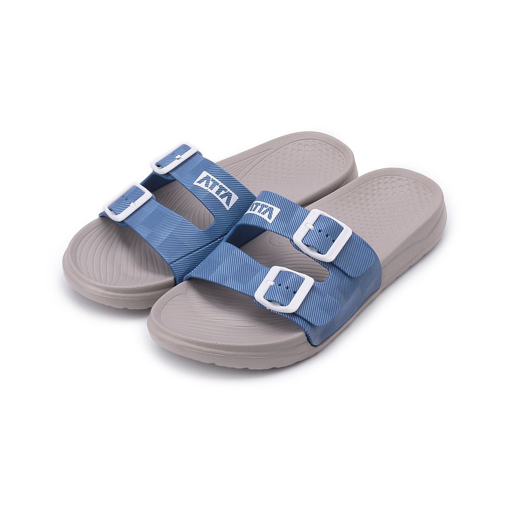 ATTA 雙帶足弓均壓拖鞋 藍 1241058 男鞋