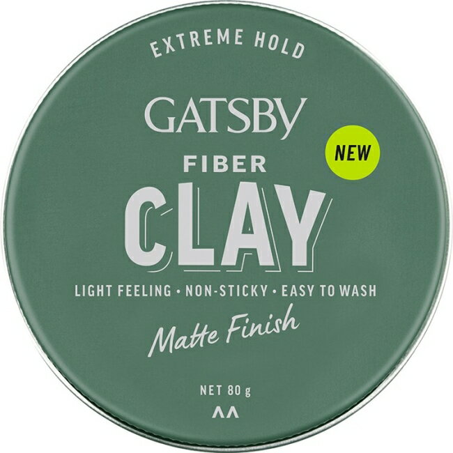 GATSBY FIBER消光纖維髮泥(蓬鬆線條)80g