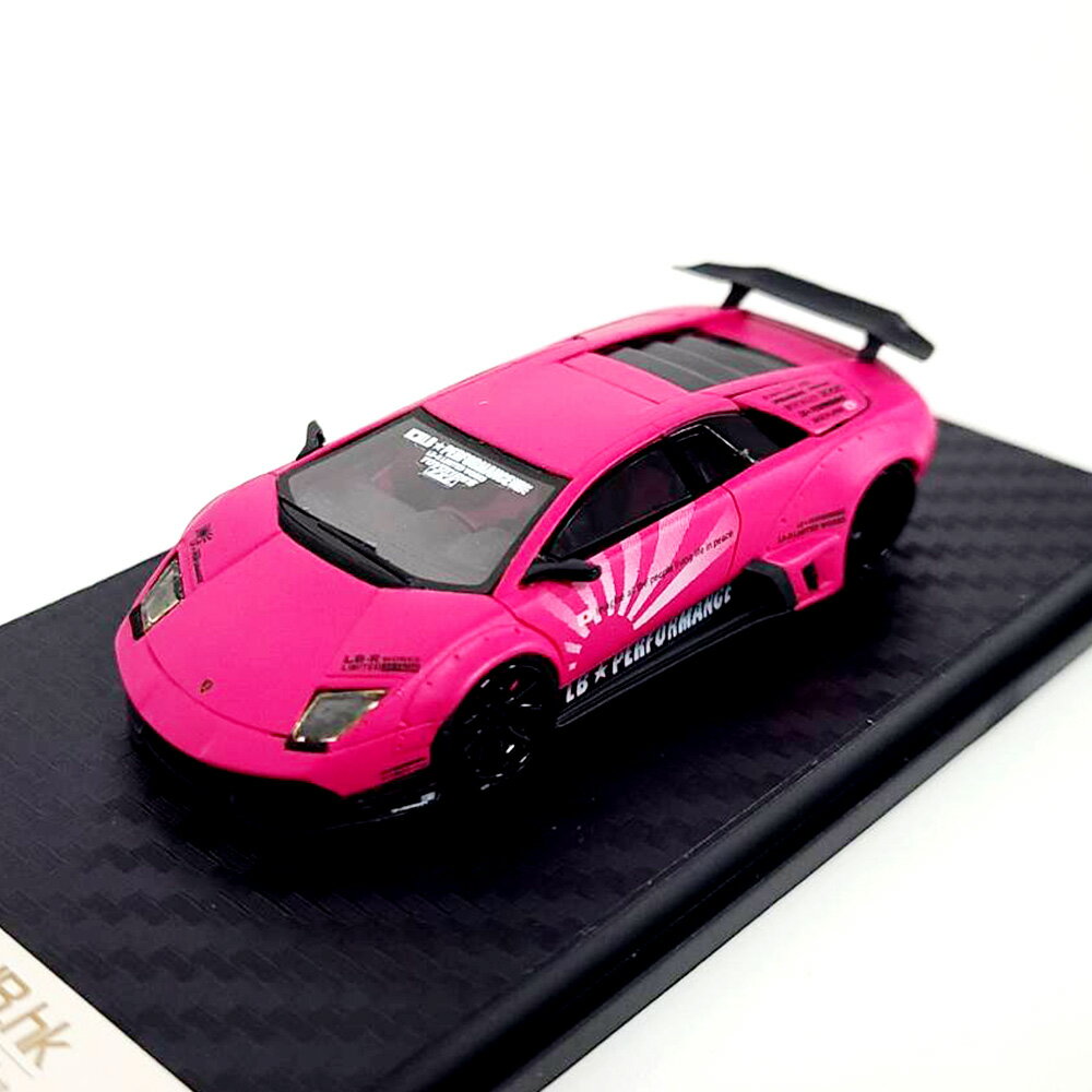 PC CLUB 1/64 模型車 Lamborghini 藍寶堅尼 LP640 PC640001G 粉色