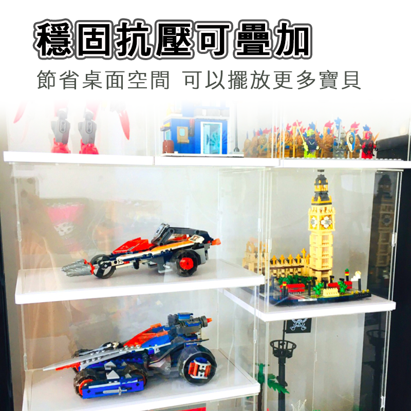 壓克力展示盒 展示櫃 防塵盒 壓克力展示 模型盒 公仔展示盒 GK展示 公仔展示盒 公仔收納盒 盲盒收納 公仔盒 2