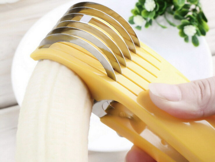 香蕉切片器 香蕉切 創意削水果器切香蕉器 分片器