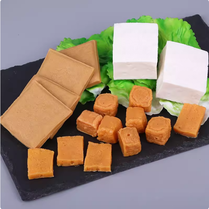 【滿299出貨】模擬豆腐塊模型假臭豆腐道具塑膠食品營養食物菜模型道具玩具 模擬蔬菜 模擬模型 模擬擺飾 模擬道具 模擬裝飾 模擬豆腐