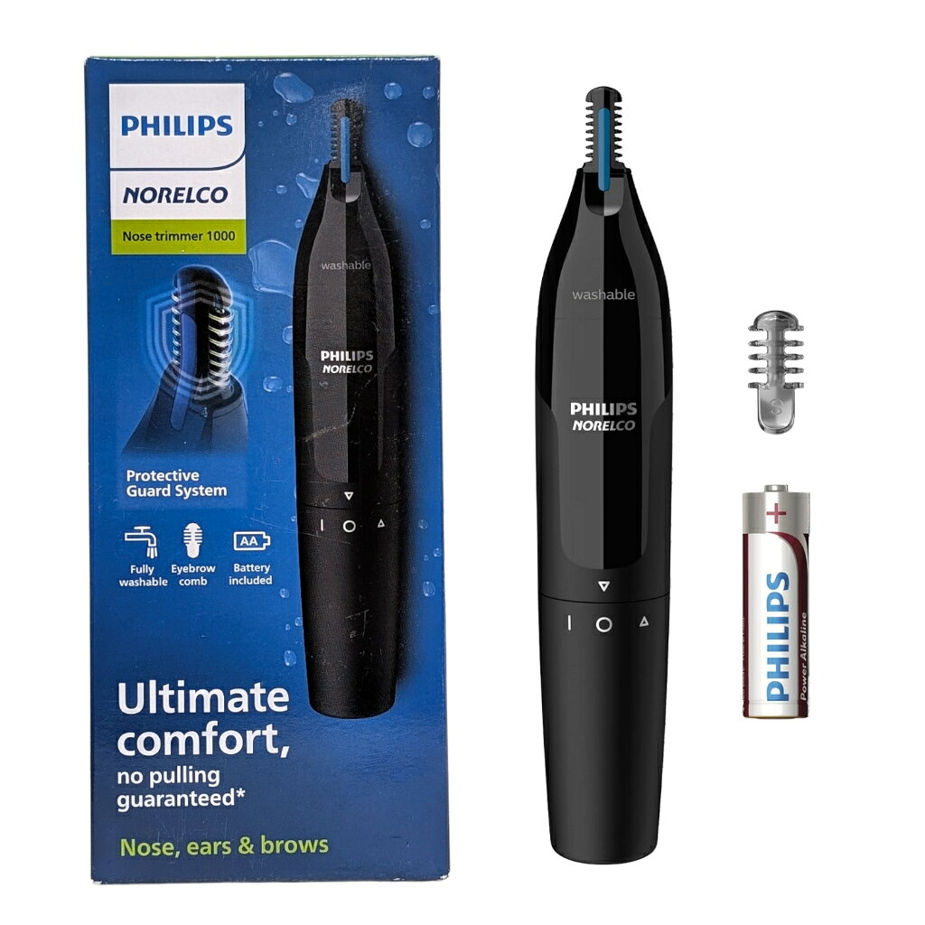 [3美國直購] Philips Norelco NT5600 NT3600 NT1605 鼻毛修剪器 除毛刀 電動鼻毛刀鼻毛剪 修眉毛刀 0