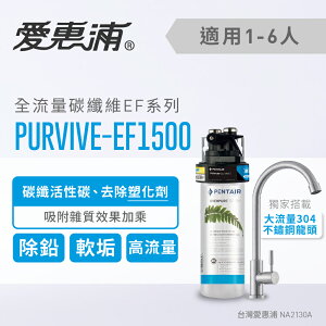 愛惠浦-PurVive-EF1500淨水設備 除鉛 去除塑化劑 生飲水器 生飲機 淨水設備 濾水器(免費到府安裝)