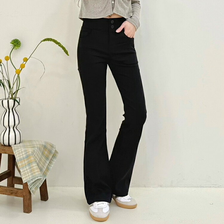 零死角超彈喇叭褲(S-3L)【B370539】