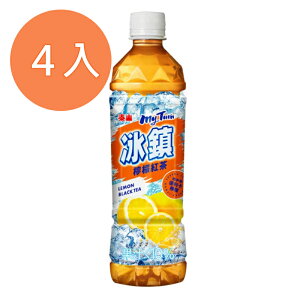 泰山 冰鎮 檸檬紅茶 535ml (4入)/組【康鄰超市】