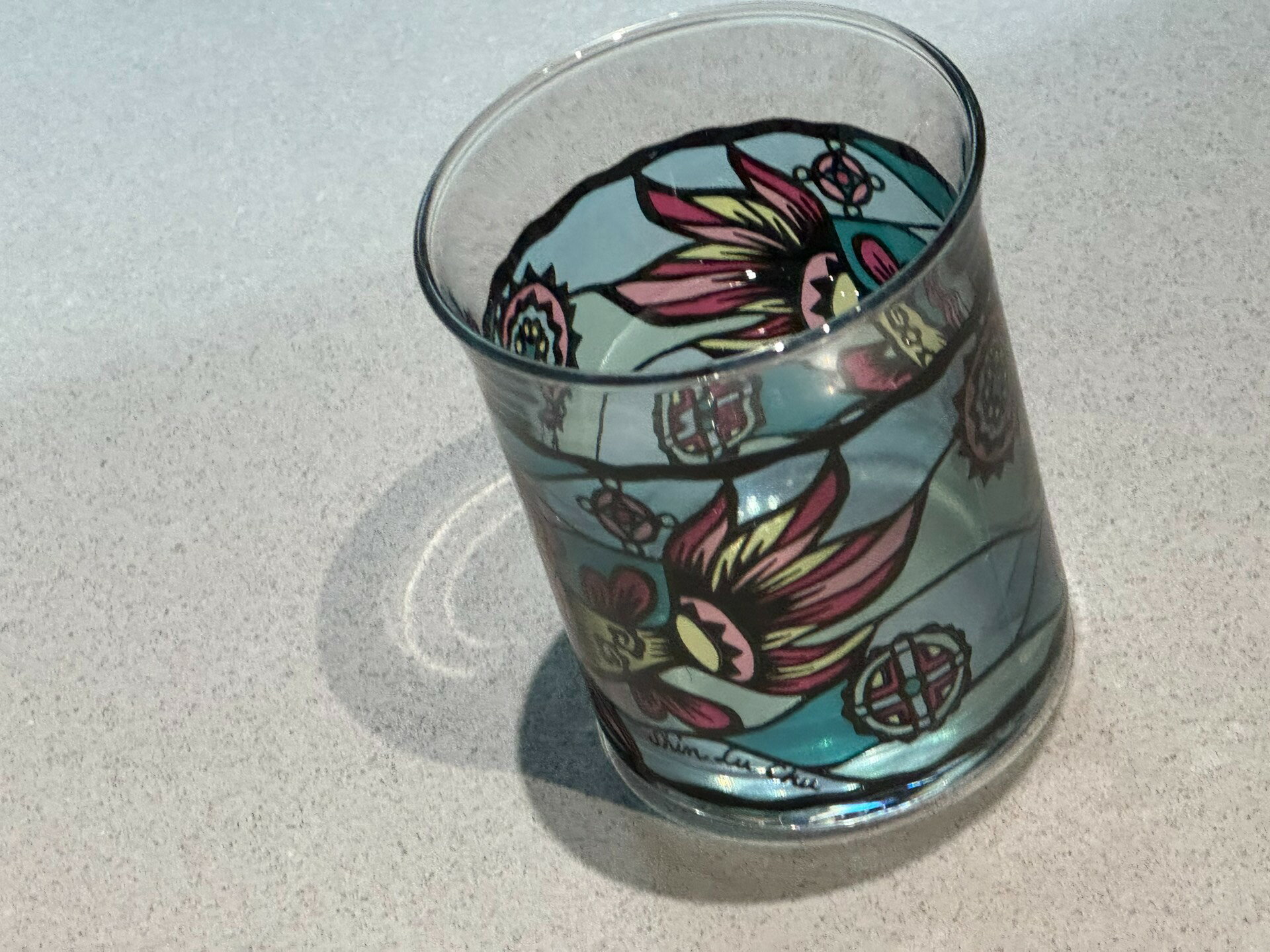 日本產玻璃小酒杯水杯果汁杯清酒杯梅子酒杯。尺寸6左右吧 教堂