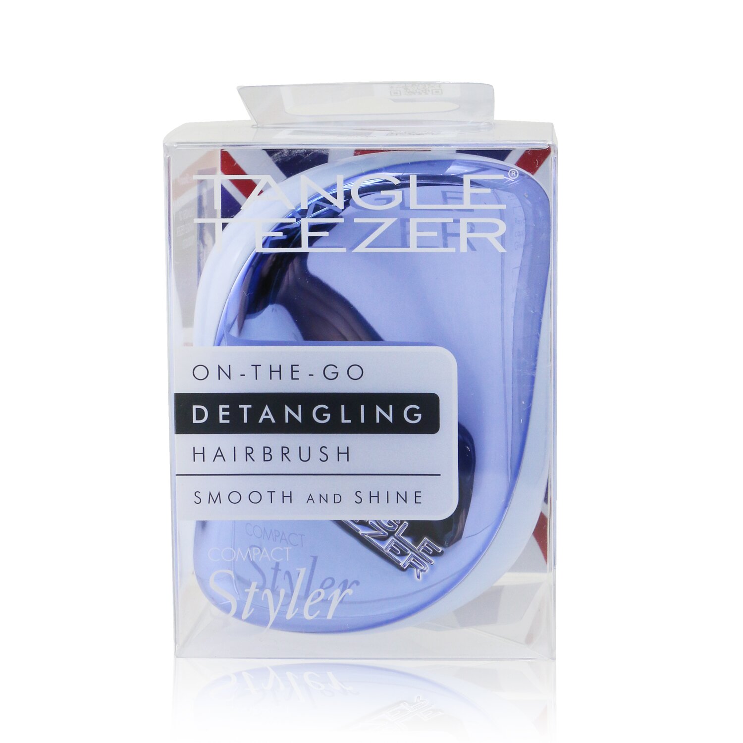 Tangle Teezer - Compact Styler On-The-Go Detangling髮梳 - # Baby Blue Chrome CS-BBC-010220