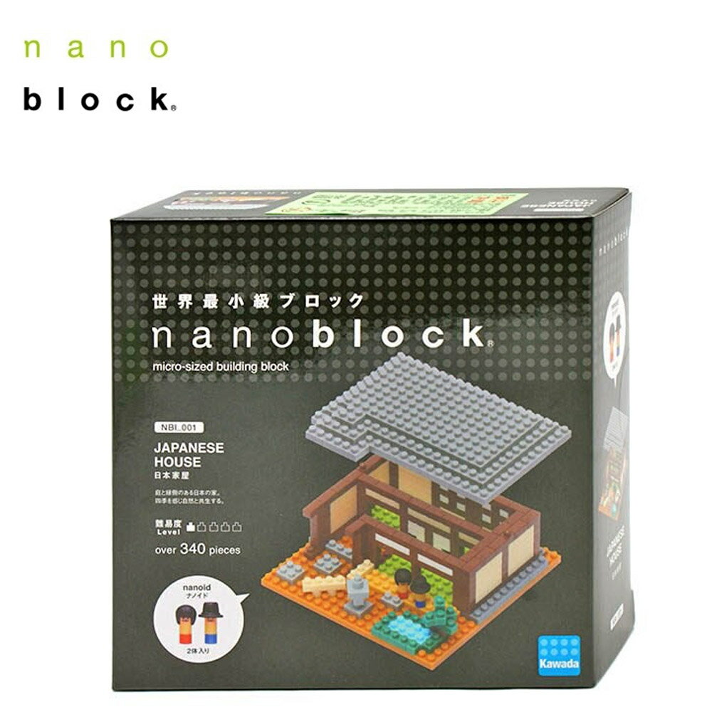 Nanoblock 迷你積木 JAPANESE HOUSE日本家屋 NBI-001