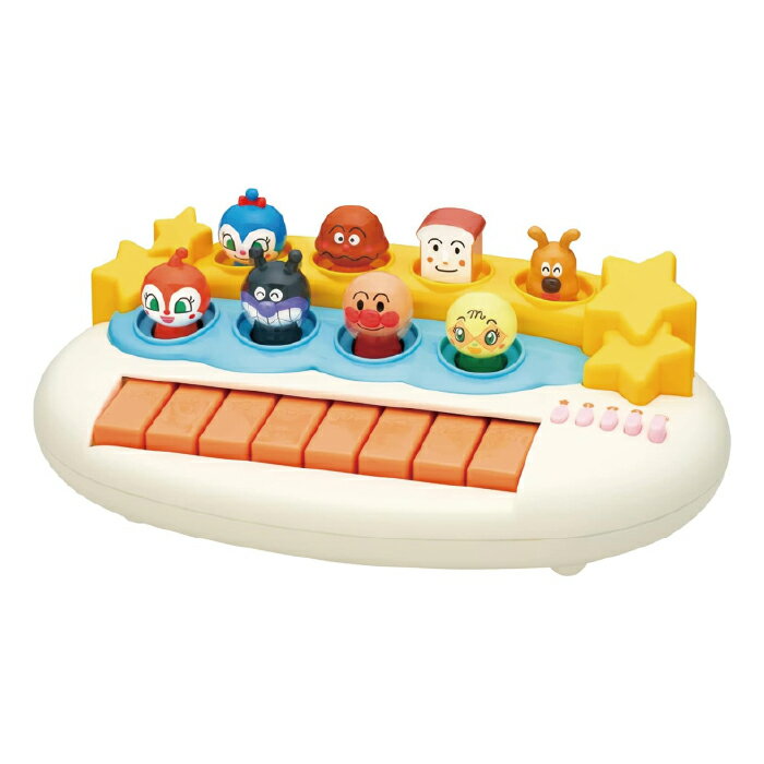 【玩具系列滿額599贈洗手乳30g-6/30】日本 麵包超人 好朋友演唱會音樂鍵盤