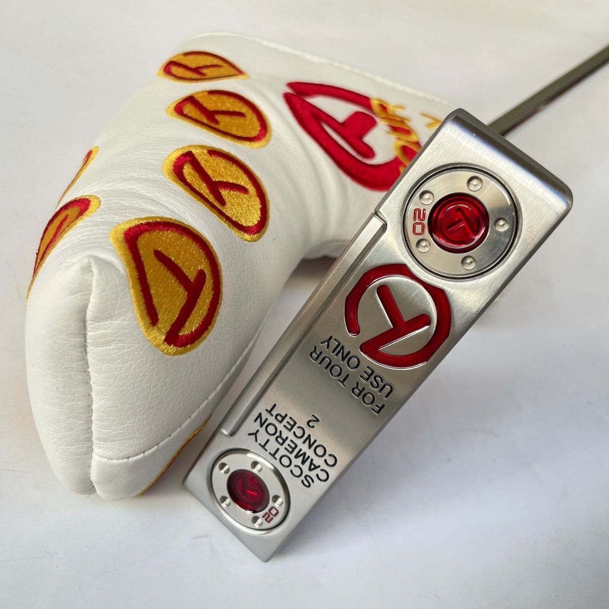 新款Scotty Cameron 高爾夫紅圈T推桿TOUR ONLY精CNC鍛造