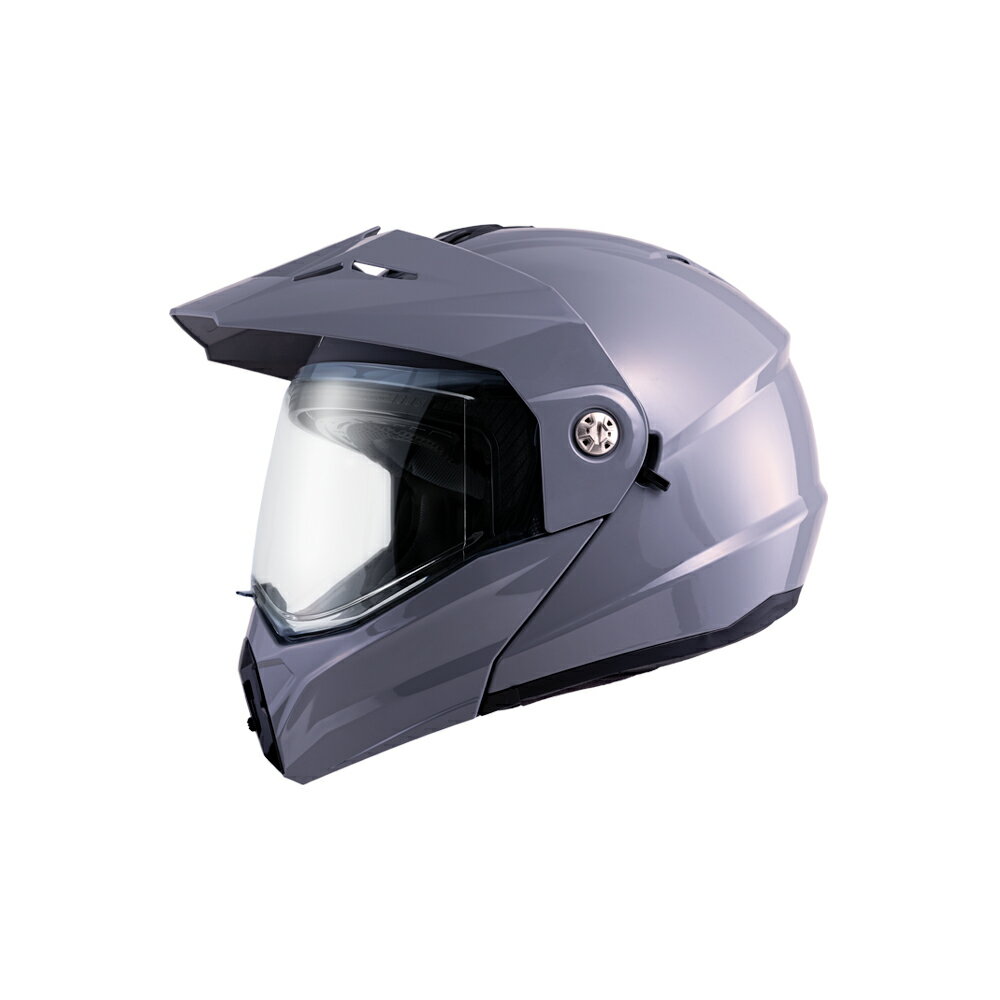 【SOL Helmets】SM-6P複合可掀式安全帽 (素色 水泥灰) ｜ SOL安全帽官方商城