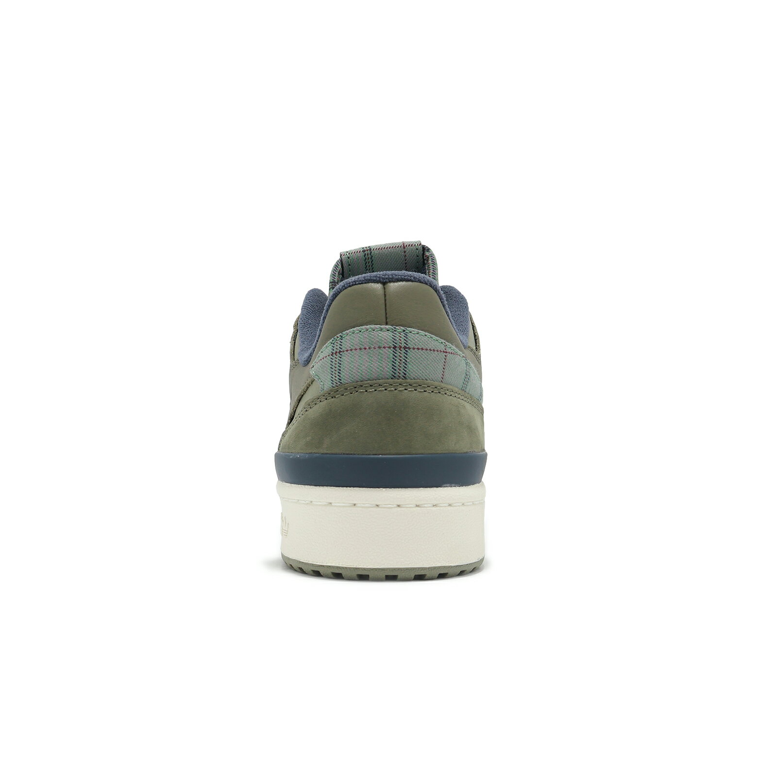 adidas 休閒鞋 Forum Low CL 男鞋 軍綠 米白 復古 格紋 愛迪達 JH9596 2