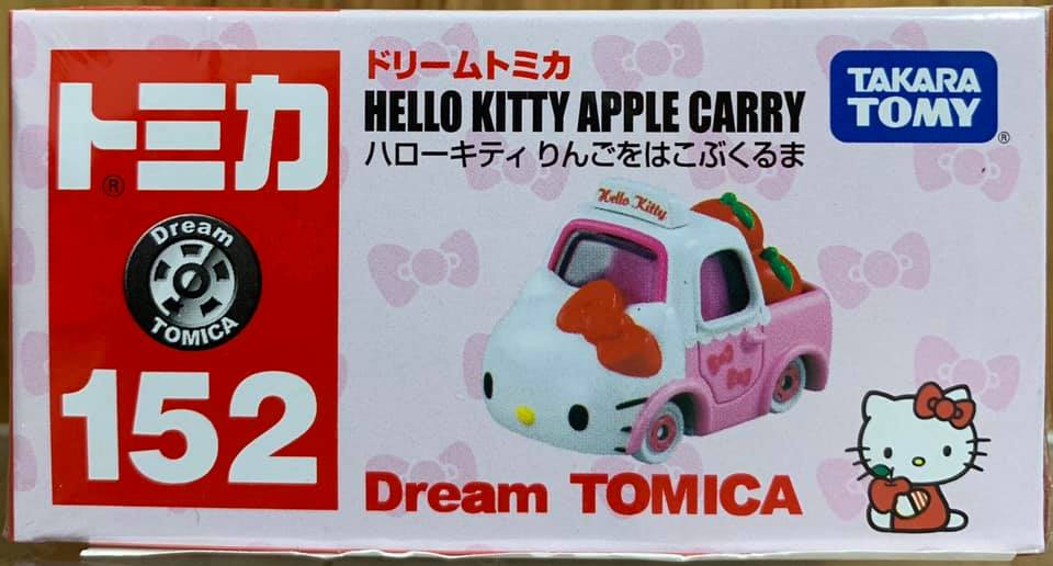 ☆勳寶玩具舖【現貨】Tomica 多美小車 Dream Tomica # 152 Hello Kitty Apple Carry 凱蒂貓蘋果貨車