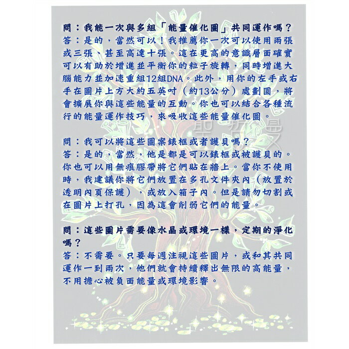 正版Bryan De Flores能量催化圖A28號- 聖火之冠：淨化、平衡脈輪 8