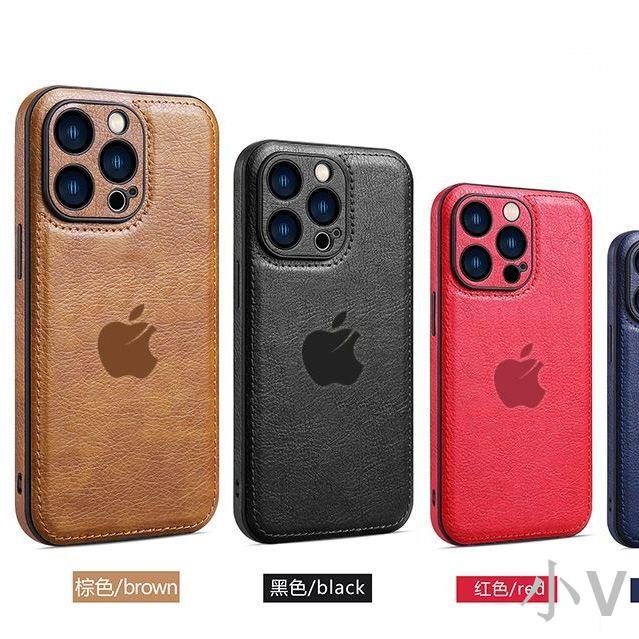 iPhone14手機殼蘋果13新款15高檔皮革12Pro保護套11promax全包lus