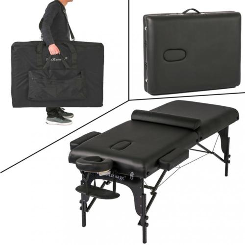 77" Long 30" Wide 4" Pad Professional Portable Massage Table W/free Carry Case