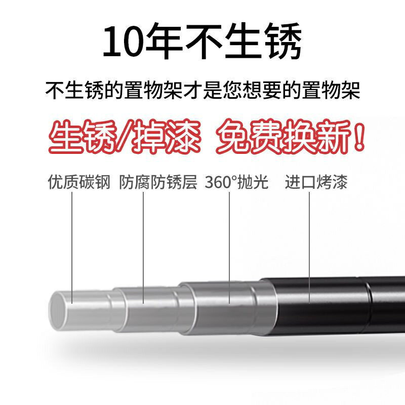 廚房置物架微波爐架碳鋼收納架子落地多層烤箱儲物金屬鐵雜物貨架置物架架子收納架儲物架