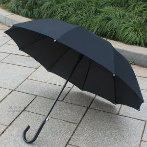長柄雨傘 十骨直柄廣告傘定做商務禮品傘印字印logo定製雙人長柄黑色晴雨傘『XY14003』