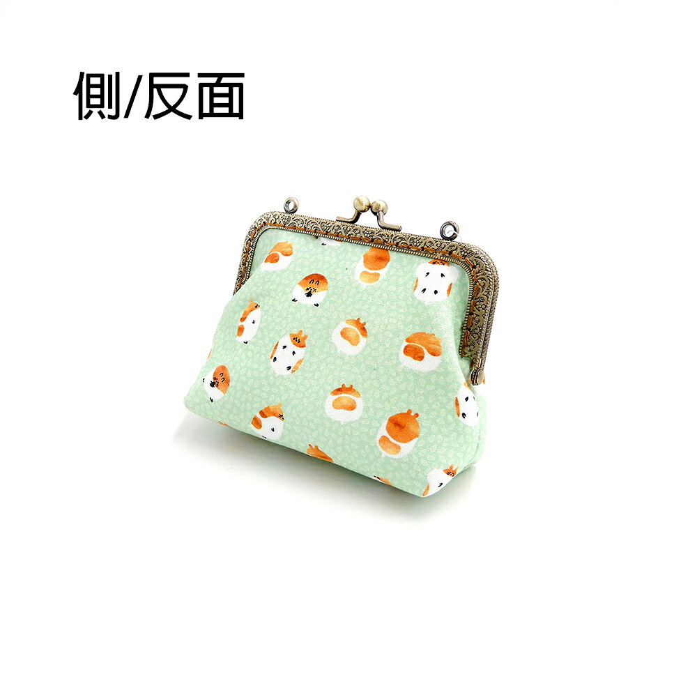 Miranda Handmadex覓品竹北手作店-小型口金包/零錢包/鑰匙包/收納包-玩樂鼠鼠 1