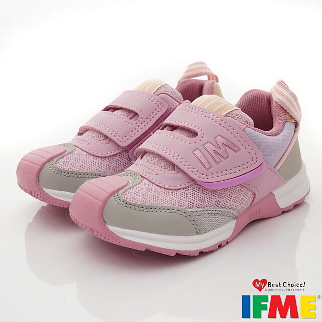 IFME日本健康機能童鞋競步系列機能鞋30-380901粉(中小童段)