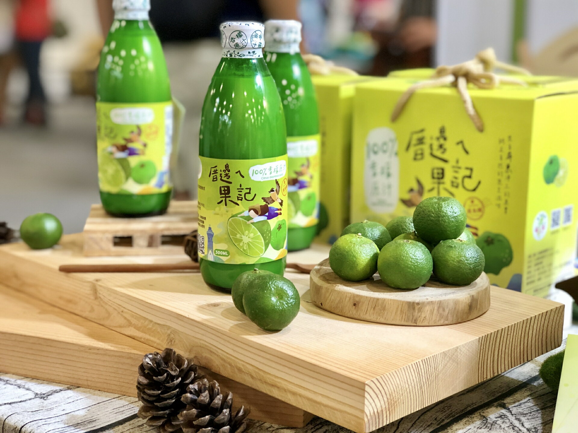 ★中元促銷★【福三滿】厝邊ㄟ果記 香檬原汁(300ml/瓶)／效期2027.04.02