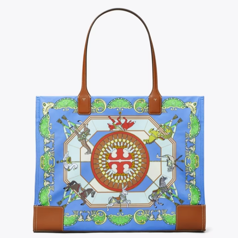 Tory burch ella hot sale printed tote