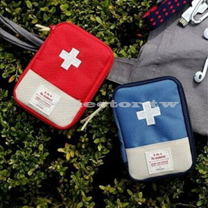 ✤宜家✤韓國旅行家用便攜急救包 隨身小藥包 小收納包 應急包