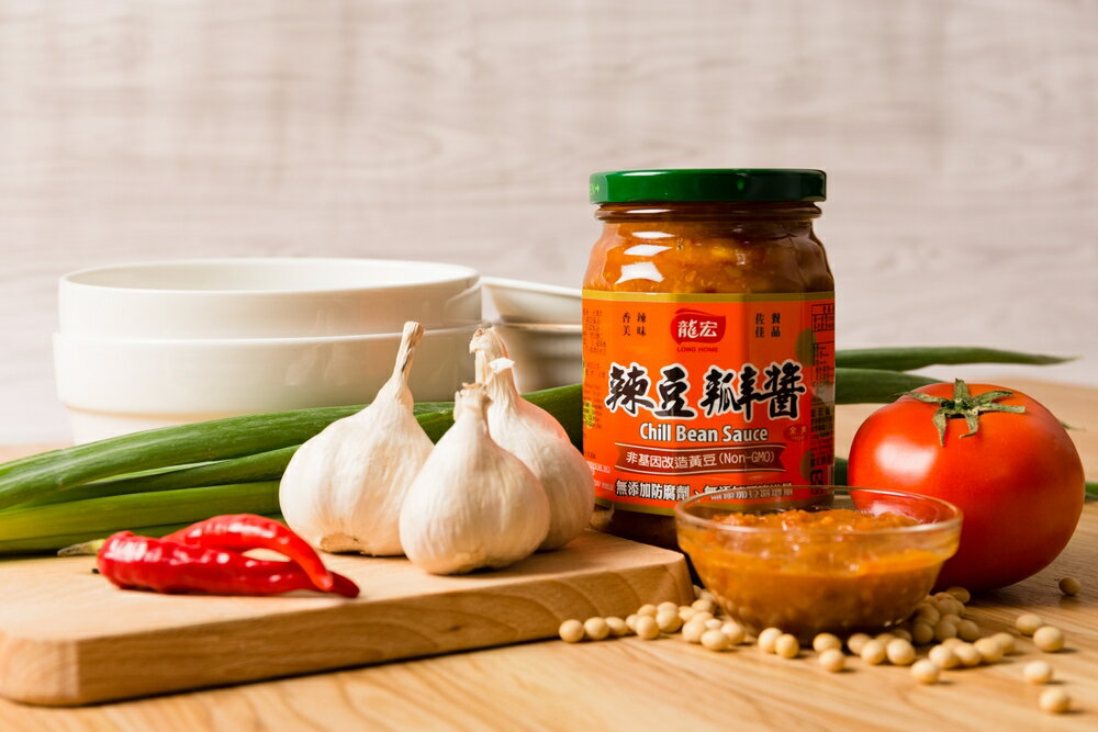 【龍宏】辣豆瓣醬/陳年豆瓣醬 460g 4