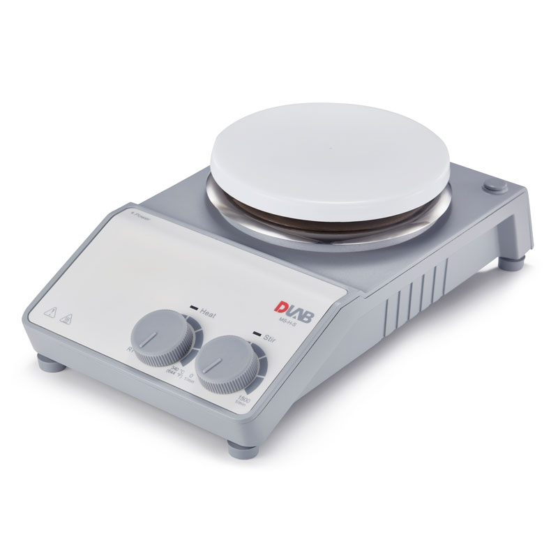 《DLAB》電磁加熱攪拌器 5吋圓盤 340℃ Stirrer with Heating