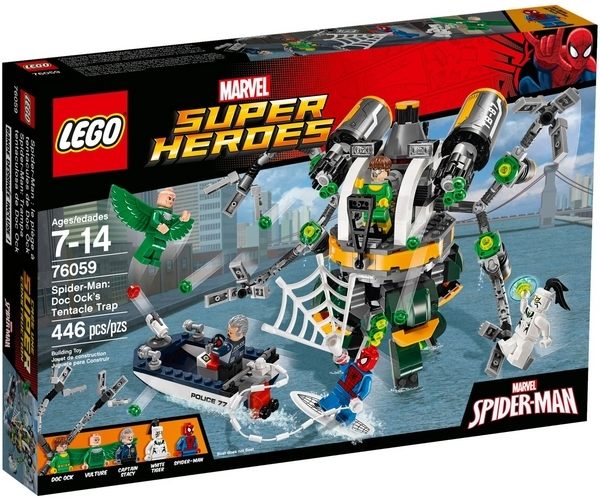 <br/><br/>  【LEGO 樂高積木】SuperHeros系列-蜘蛛人 Doc Ock 的觸手陷阱 LT-76059<br/><br/>