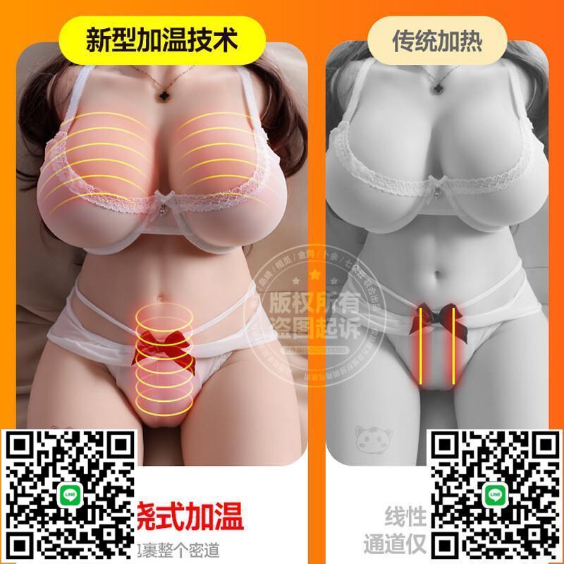 內建加溫款男士充氣陰毛半身娃娃實體矽膠娃娃倒模自慰器情趣用品-莉子百貨