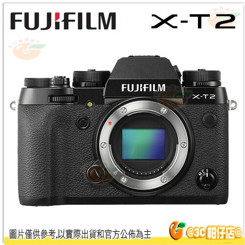 6期零利率 送64G+副電+減壓背帶+大吹球清潔組等好禮 富士 FUJIFILM X-T2 單機身 BODY XT2 恆昶公司貨 復古 防水防塵 4K