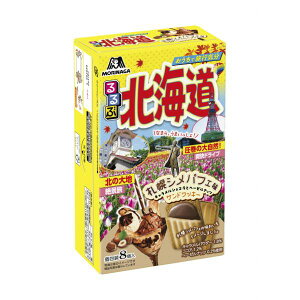 【江戶物語】(短效特價) 森永 聖代甜點風味夾心餅乾 8枚入 北海道名產 夾心餅乾 日本必買 MORINAGA