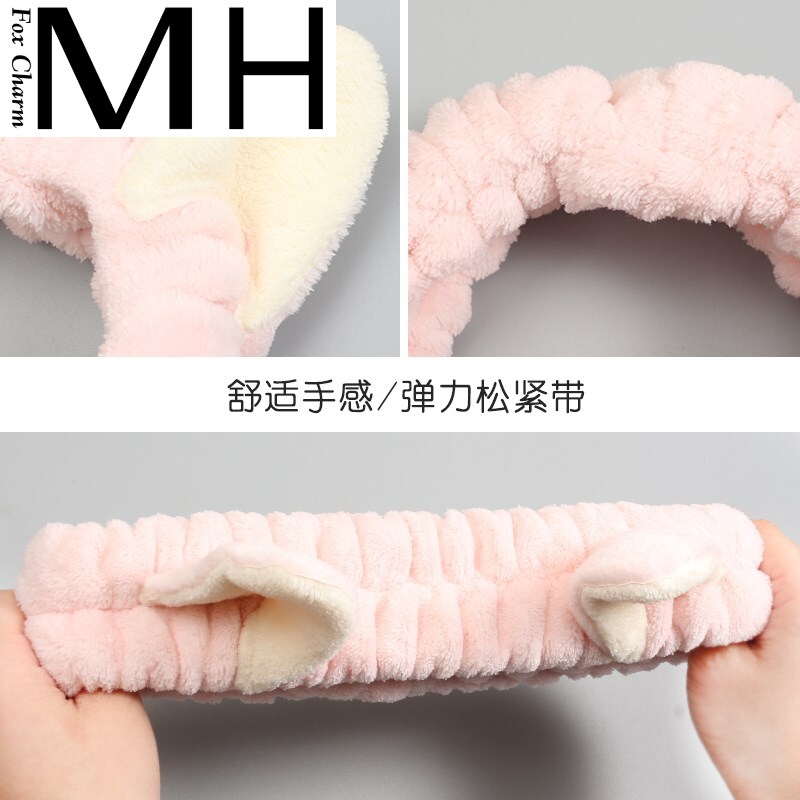 洗臉發箍女網紅可愛 防滑 壓 發套頭發帶化妝束發帶頭飾寬邊ins仙