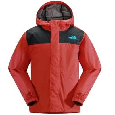 [ THE NORTH FACE ] 男童 DryVent 防水外套 火紅/瀝灰 / NF00AQRCYH4 {XL}