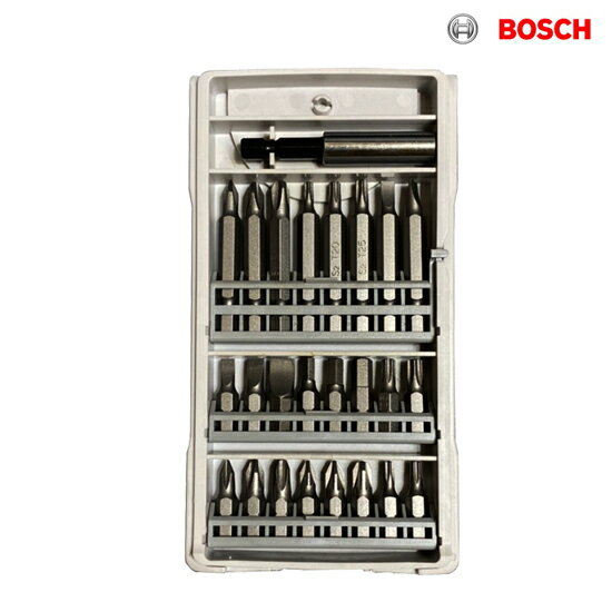 BOSCH博世 限量版 25件螺絲起子頭組 25支裝延伸桿/十字頭/一字頭/星型/內六角起子頭
