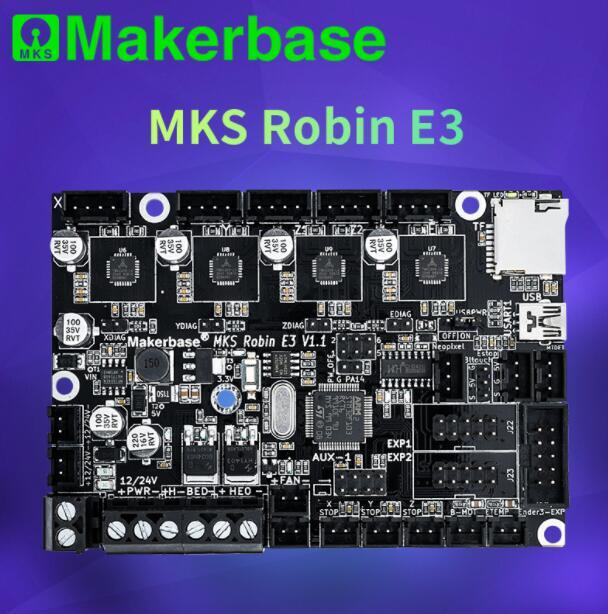 【可開發票】Makerbase MKS Robin E3 3D打印機主板 CR-10 Ender3/VORON V1.1