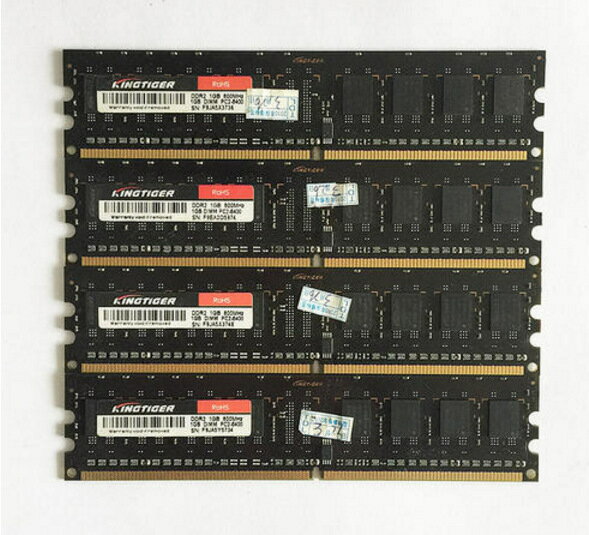 DDR2內存條2g二代內存條800 667 可組 4G臺式機拆機2代全相容【Snowbelle優選】